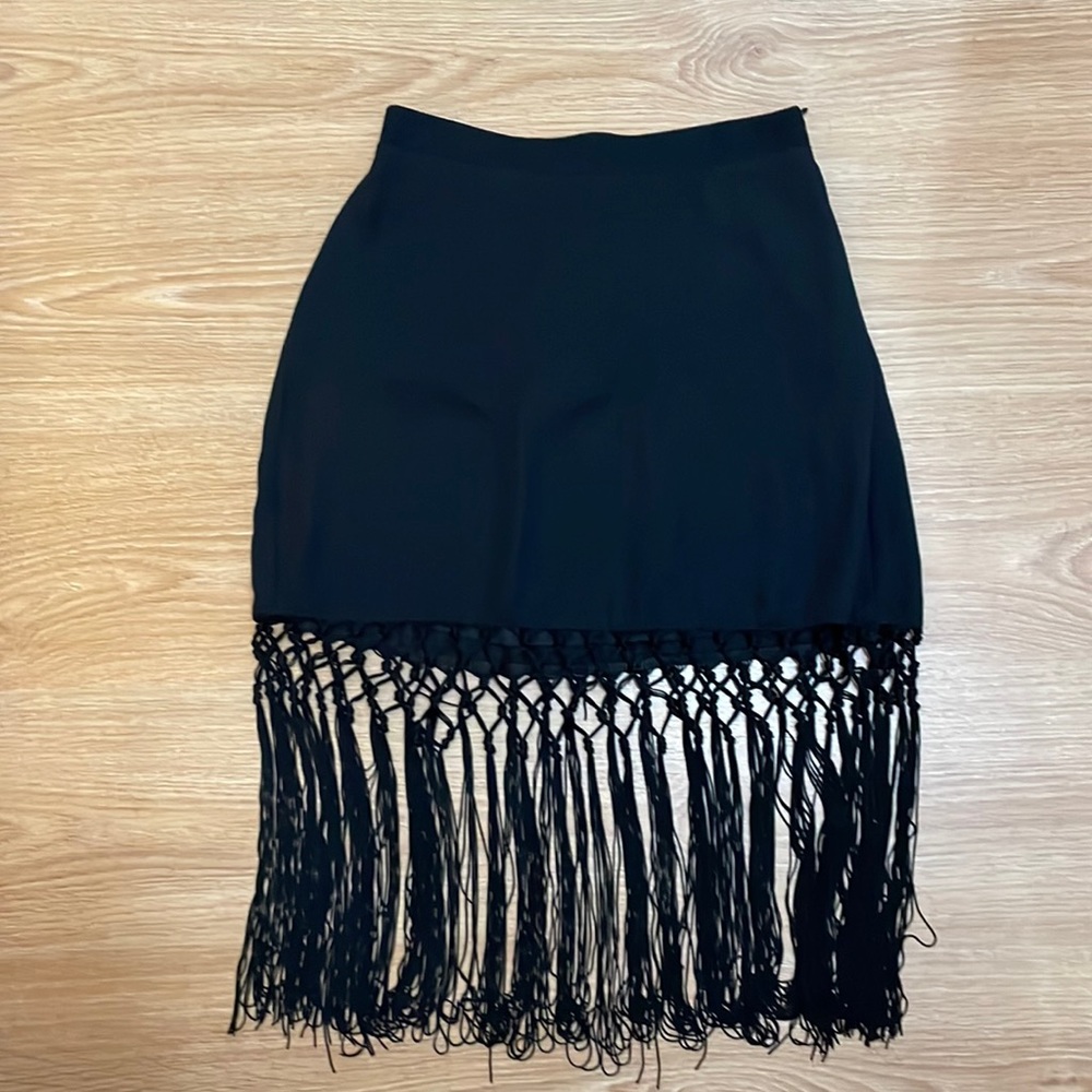 Show Me Your Mumu MK Mini Skirt Silky Satin M